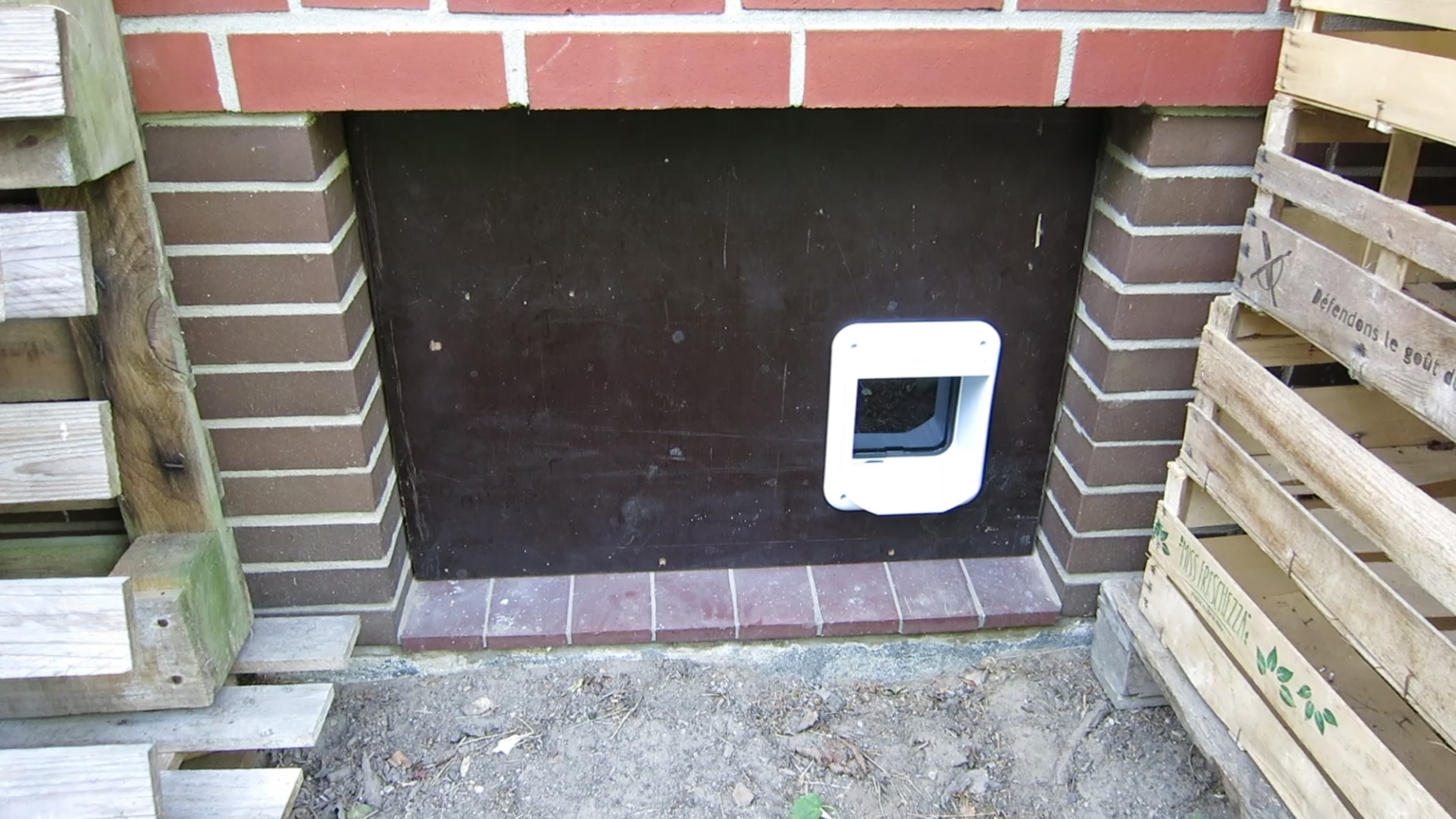 Katzenklappe in ein Kellerfenster einbauen – Katzenleben 7-9