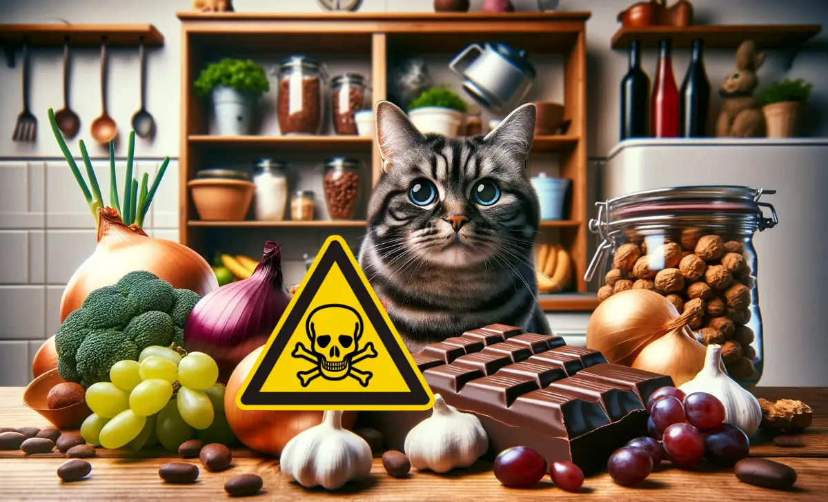 Katzen giftige Lebensmittel