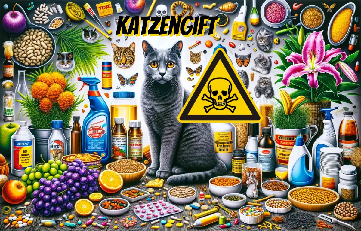 Katzengift: Was ist für Katzen giftig?